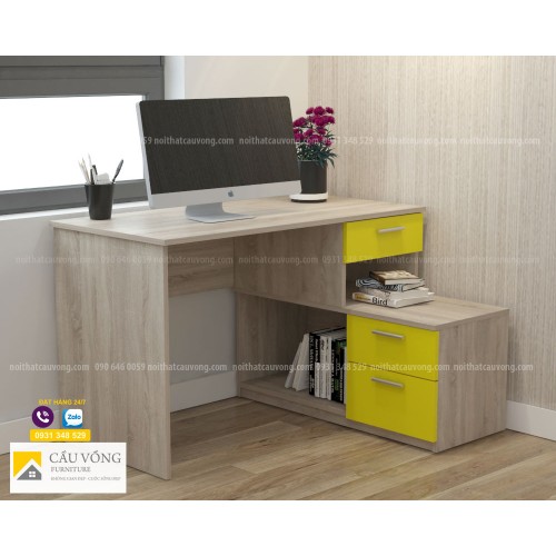 Bàn làm việc gỗ công nghiệp BLV84 Bàn làm việc gỗ công nghiệp BLV84