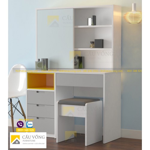 Bàn trang điểm có gương di động BTD57 Bàn trang điểm có gương di động BTD57