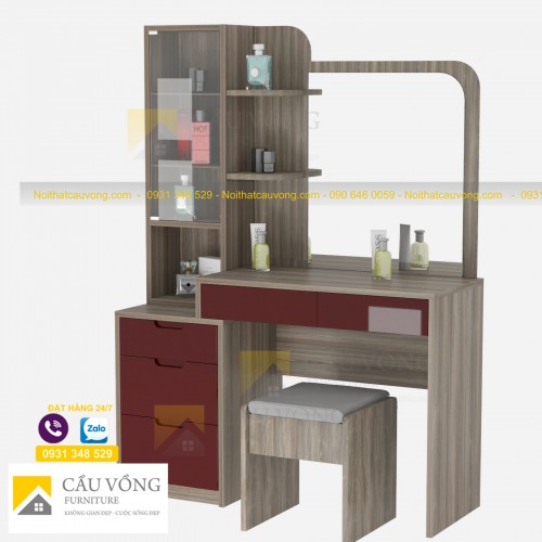 Bàn trang điểm đơn giản đẹp BTD94 Bàn trang điểm đơn giản đẹp BTD94