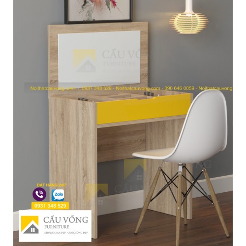 Bàn trang điểm mặt bàn gập BTD63 Bàn trang điểm mặt bàn gập BTD63