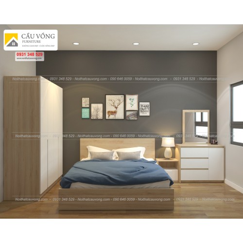 Bộ nội thất phòng ngủ BPN13 Bộ nội thất phòng ngủ BPN13