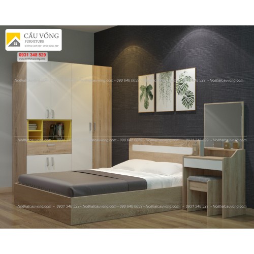 Bộ phòng ngủ giá rẻ BPN86 Bộ phòng ngủ giá rẻ BPN86