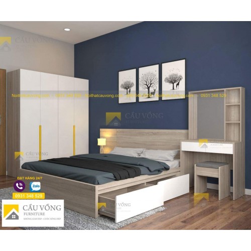 Bộ phòng ngủ giá rẻ BPN94 Bộ phòng ngủ giá rẻ BPN94