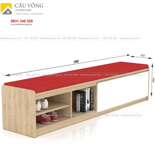 Bục ghế ngồi có nệm GBD90 Bục ghế ngồi có nệm GBD90