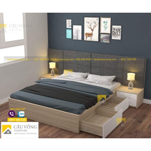 Giường ngủ giá rẻ tphcm GCV55 Giường ngủ giá rẻ tphcm GCV55