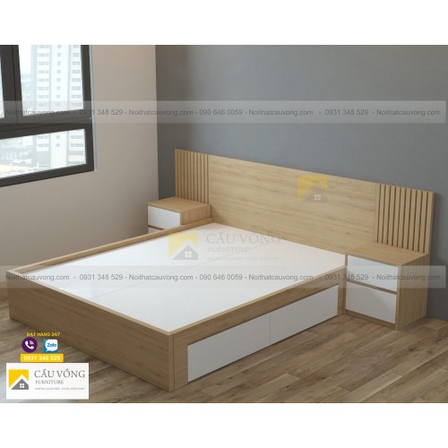 Giường ngủ hiện đại GCV43 Giường ngủ hiện đại GCV43