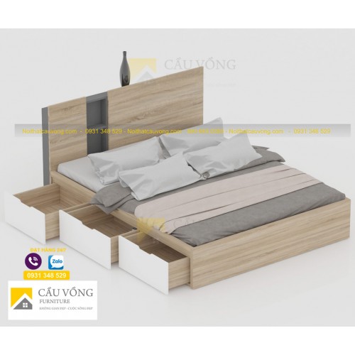 Giường ngủ phong cách GCV71 Giường ngủ phong cách GCV71