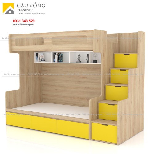 Giường tầng trẻ em hiện đại GTE90 Giường tầng trẻ em hiện đại GTE90