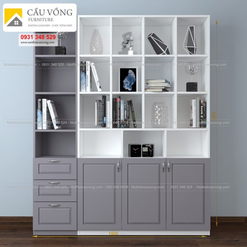 Kệ sách gỗ hiện đại KS35 Kệ sách gỗ hiện đại KS35