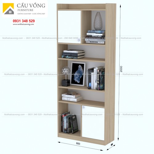 Kệ sách gỗ hiện đại KS36 Kệ sách gỗ hiện đại KS36