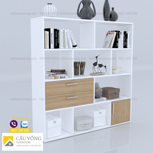 Tủ sách đứng hiện đại KS48 Tủ sách đứng hiện đại KS48