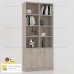 Tủ sách gỗ hiện đại KS49