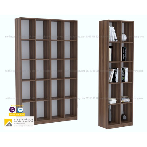 Kệ sách gỗ hiện đại KS52 Kệ sách gỗ hiện đại KS52