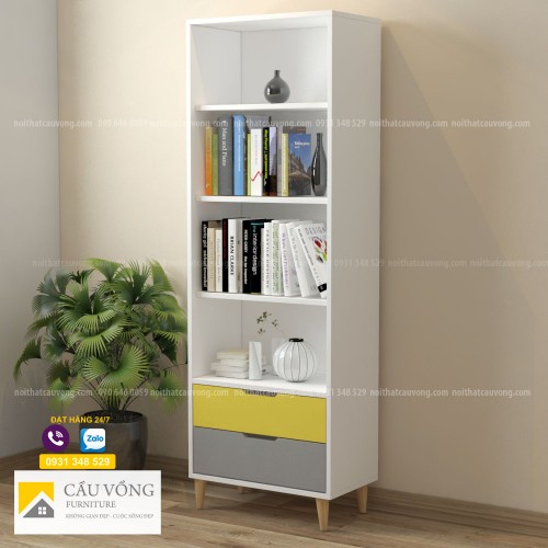 Kệ sách gỗ KS58 Kệ sách gỗ KS58