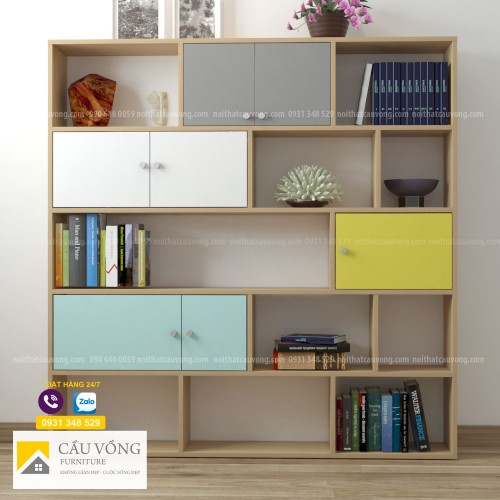 Kệ sách gỗ KS60 Kệ sách gỗ KS60