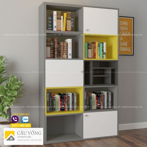 Kệ sách gỗ KS62 Kệ sách gỗ KS62