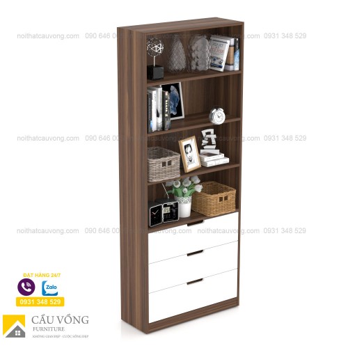 Kệ sách gỗ KS63 Kệ sách gỗ KS63