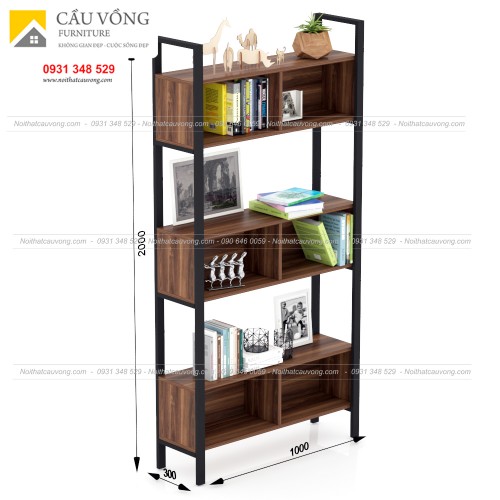 Kệ sách gỗ công nghiệp KS94 Kệ sách gỗ công nghiệp KS94