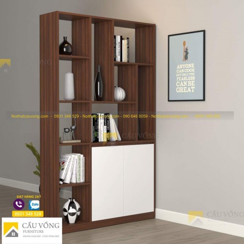 Kệ sách ngăn phòng khách KS78 Kệ sách ngăn phòng khách KS78