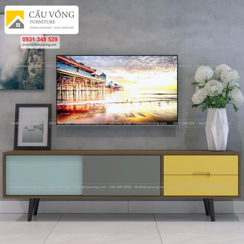 Kệ tivi gỗ hiện đại TV-25 Kệ tivi gỗ hiện đại TV-25