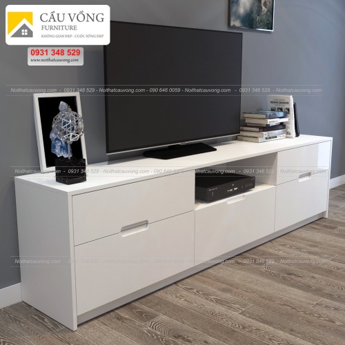 Kệ tivi gỗ phòng khách TV-62 Kệ tivi gỗ phòng khách TV-62