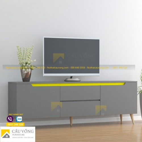 Kệ tivi tay nắm âm hiện đại TV-46 Kệ tivi tay nắm âm hiện đại TV-46