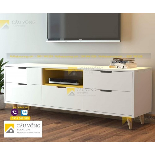 Kệ Tivi sơn trắng hiện đại TV-94 Kệ Tivi sơn trắng hiện đại TV-94