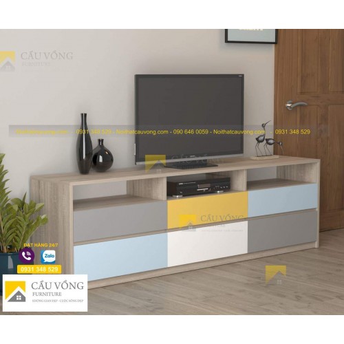 Kệ tivi gỗ cho phòng khách giá rẻ TV-98 Kệ tivi gỗ cho phòng khách giá rẻ TV-98