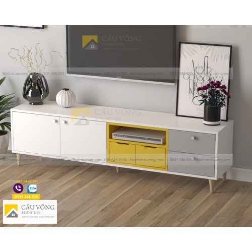 Kệ tivi gỗ công nghiệp hiện đại TV-42 Kệ tivi gỗ công nghiệp hiện đại TV-42