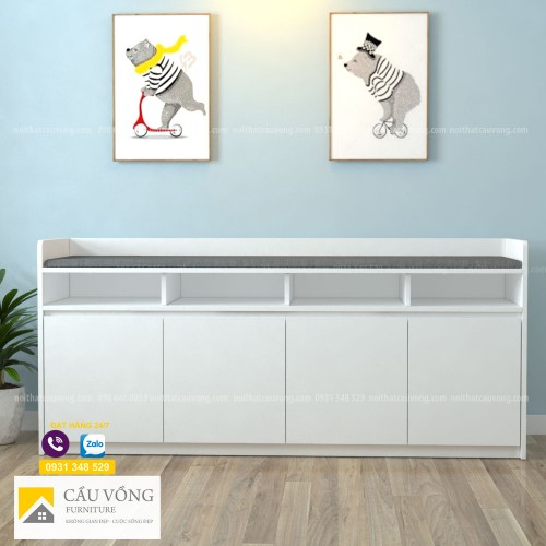 Tủ để đồ kiêm bàn thay tã trẻ em TTE90