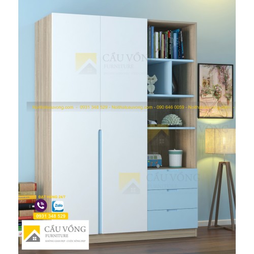 Tủ áo trẻ em giá rẻ TTE99