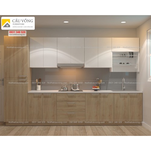 Tủ bếp hiện đại TB89 Tủ bếp hiện đại TB89