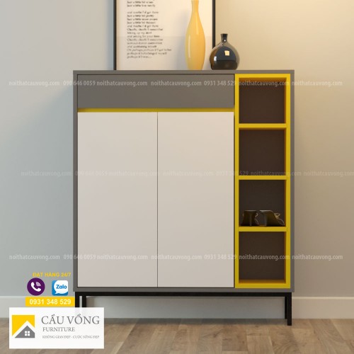 Tủ giày gia đình hiện đại TG-55 Tủ giày gia đình hiện đại TG-55