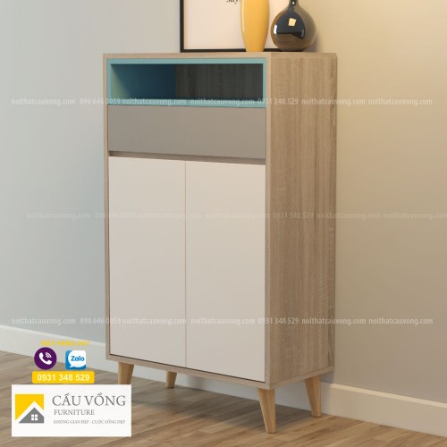 Tủ giày đẹp hiện đại gỗ công nghiệp TG-67 Tủ giày đẹp hiện đại gỗ công nghiệp TG-67