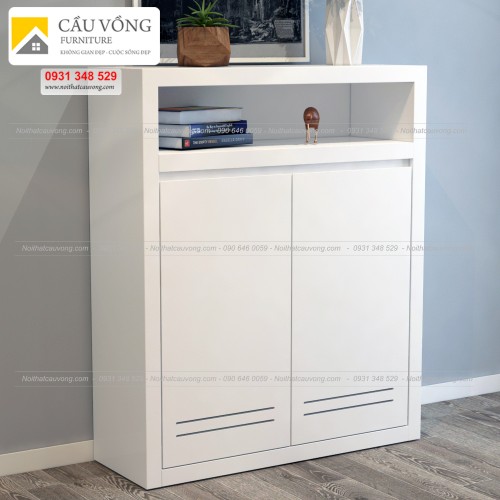 Tủ giày dép gỗ công nghiệp hiện đại TG-68 Tủ giày dép gỗ công nghiệp hiện đại TG-68