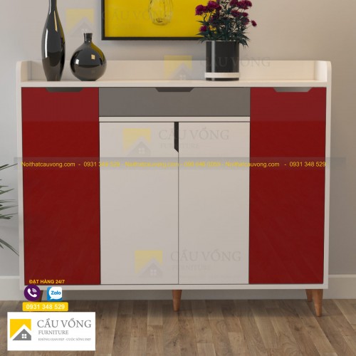 Tủ giày dép gỗ công nghiệp kiểu dáng hiện đại TG-82 Tủ giày dép gỗ công nghiệp kiểu dáng hiện đại TG-82