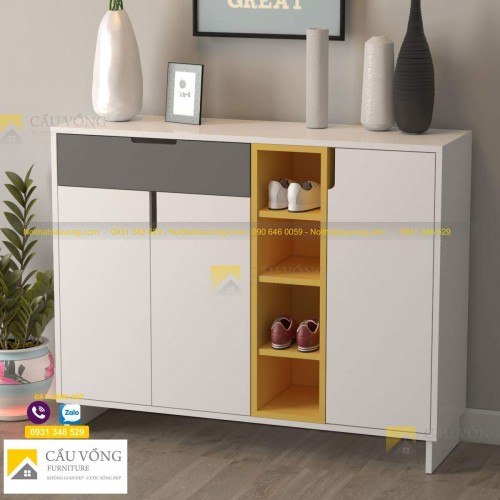Tủ đựng giày gia đình gỗ công nghiệp hiện đại TG-69 Tủ đựng giày gia đình gỗ công nghiệp hiện đại TG-69