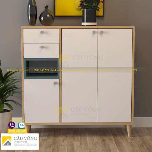 Tủ để giày dép gia đình hiện đại gỗ công nghiệp TG-82