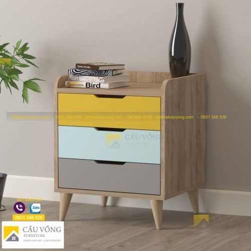 Tủ hộc kéo đầu giường THK97 Tủ hộc kéo đầu giường THK97