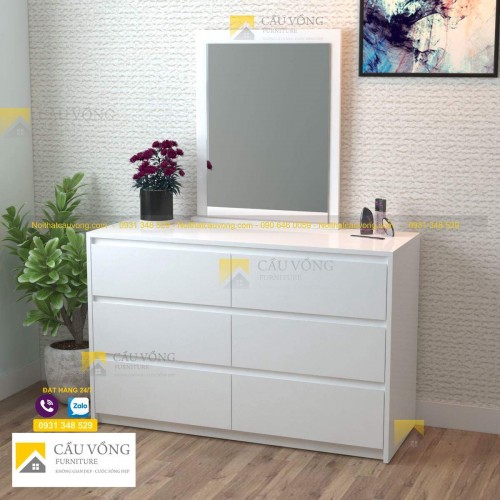 Tủ ngăn kéo có gương soi THK88 Tủ ngăn kéo có gương soi THK88