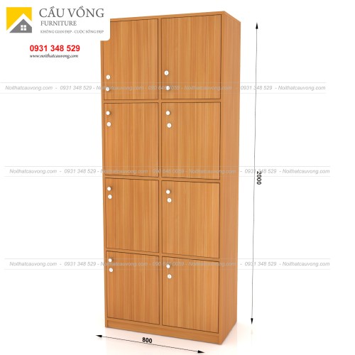 Tủ để đồ cá nhân gỗ hiện đại TLK98 Tủ để đồ cá nhân gỗ hiện đại TLK98