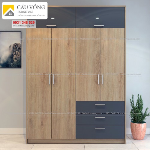Mẫu tủ quần áo TA113