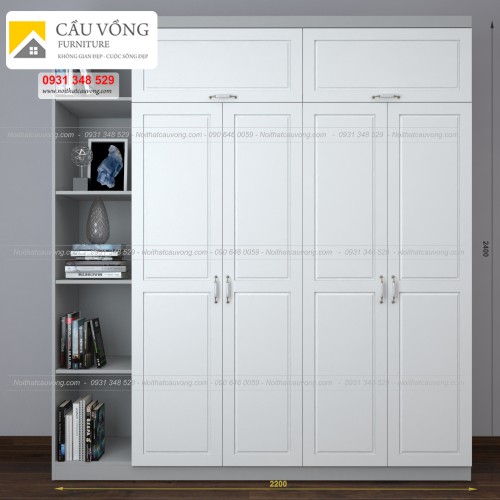 Tủ quần áo tân cổ điển TA129