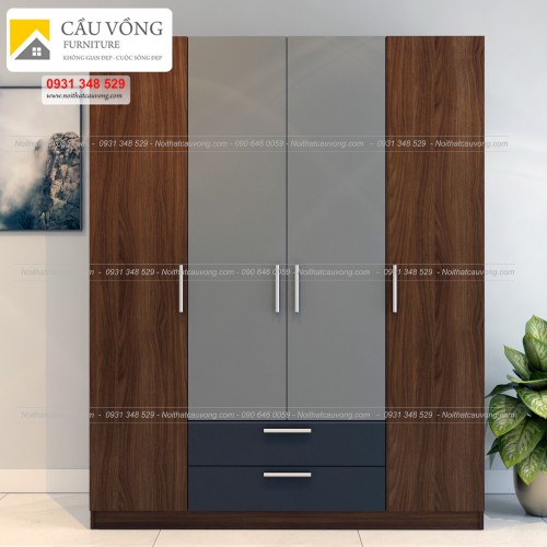 Tủ quần áo hiện đại TA39