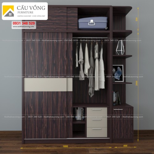 Tủ áo cánh lùa TA87