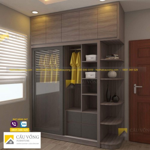 Tủ áo cửa lùa TA26 