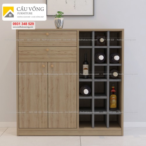 Tủ rượu phòng khách hiện đại TR89 Tủ rượu phòng khách hiện đại TR89