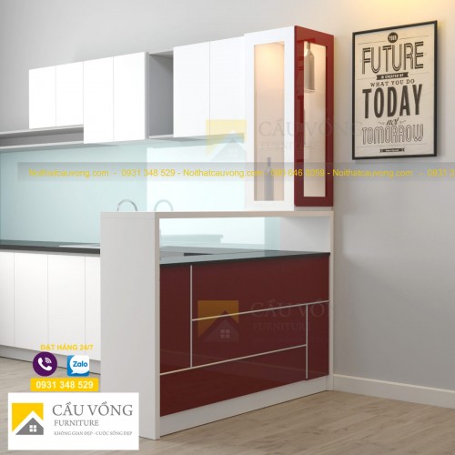 Tủ rượu ngăn phòng khách TR98 Tủ rượu ngăn phòng khách TR98