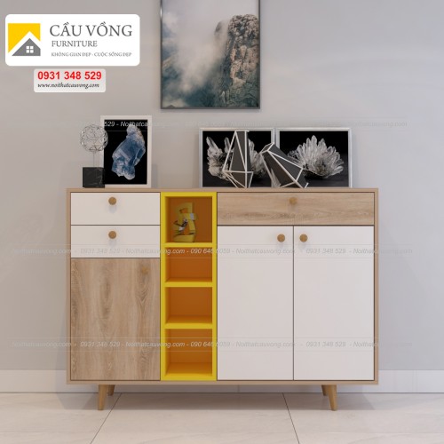 Tủ trang trí phòng khách TTCV97 Tủ trang trí phòng khách TTCV97