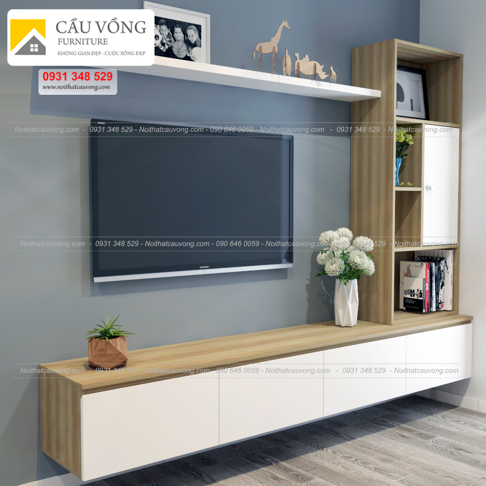 Tủ kệ tivi treo tường TV-67: Tủ kệ tivi treo tường TV-67 từ sự kết hợp hoàn hảo của chất liệu gỗ cao cấp và thiết kế thông minh. Sản phẩm sẽ mang đến không gian sang trọng và tiện nghi cho phòng ngủ của bạn. Đặc biệt, thiết kế treo tường giúp tiết kiệm diện tích cho căn phòng nhỏ hẹp. Hãy đến với chúng tôi để sở hữu sản phẩm tuyệt vời này.